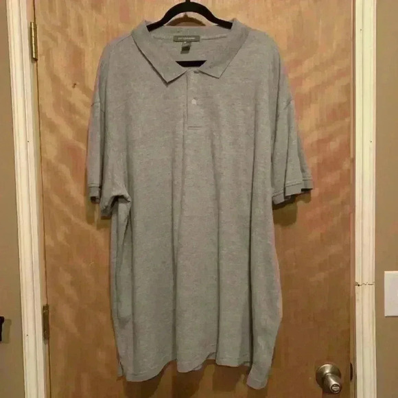 Men's Polo Shirt Basic Equipment Size 3X Gray - Picture 2 of 9